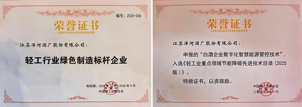 公司榮獲2025輕工行業綠色制造標桿企業、節能降碳先進技術兩項榮譽.jpg